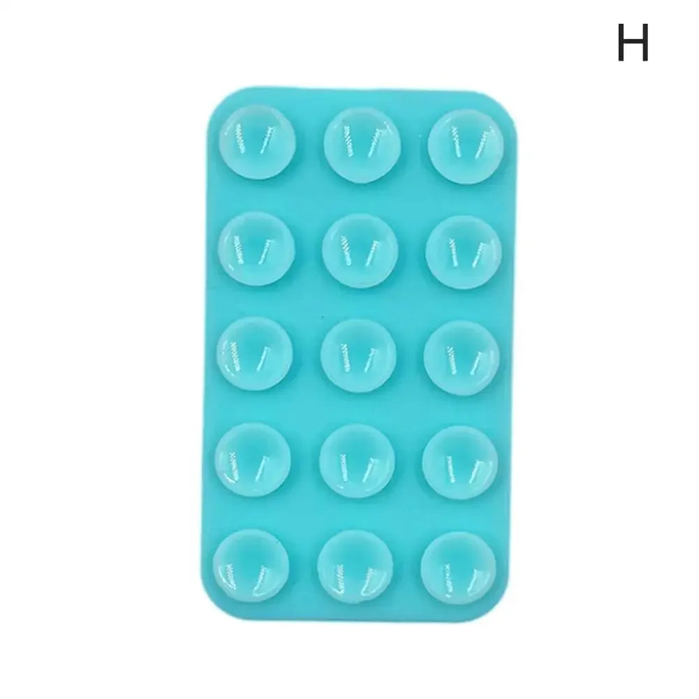 Suction Cup Wall Stand Mat Multifunctional Silicone Anti-Slip Double-Sided Holder Mount Case Phone Sucker Pad Square New