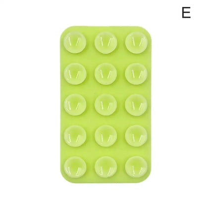 Suction Cup Wall Stand Mat Multifunctional Silicone Anti-Slip Double-Sided Holder Mount Case Phone Sucker Pad Square New