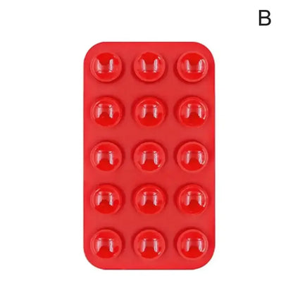 Suction Cup Wall Stand Mat Multifunctional Silicone Anti-Slip Double-Sided Holder Mount Case Phone Sucker Pad Square New